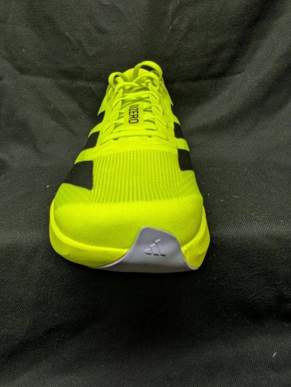 Adidas Adizero EVO SL Woven Shoes, Size 10.5, solar Yellow